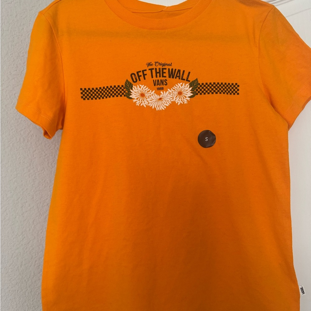 Vans Vibrant Orange Tee